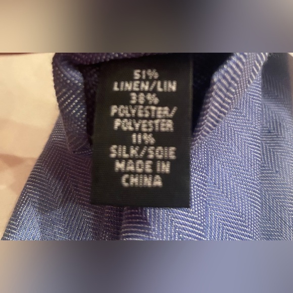 Tommy Hilfiger Men’s Tie Blue NWT - Picture 5 of 5